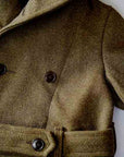 BUZZ RICKSON'S (バズリクソンズ)　ウールブランケットコート　BR15139　"OVERCOAT, SHORT, WOOL　Type M-1926"　オリーブ