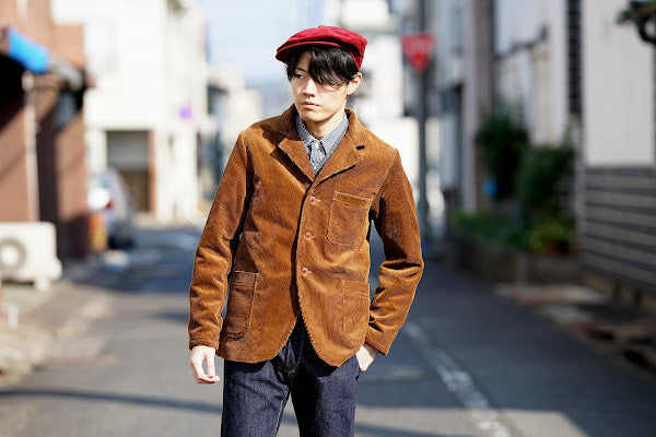 ADJUSTABLE COSTUME (アジャスタブルコスチューム)　キャスケット　AC-097　"20's Style Casquette"　ワイン