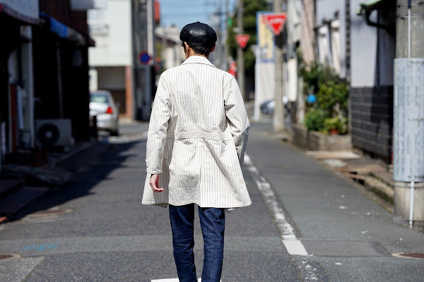 DALEE'S (ダリーズ) × SweetSue (スウィートスー)　ショップコート　BSP-SW1　"Union.Coat (ユニオンコート)"　...1920s SHOP COAT　アイボリー