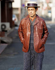 DALEE'S (ダリーズ)　アンティークスウェット　"GALLIA KNIT (ガリアニット)"　...ANTIQUE KNIT　VIN.黒杢ベージュ