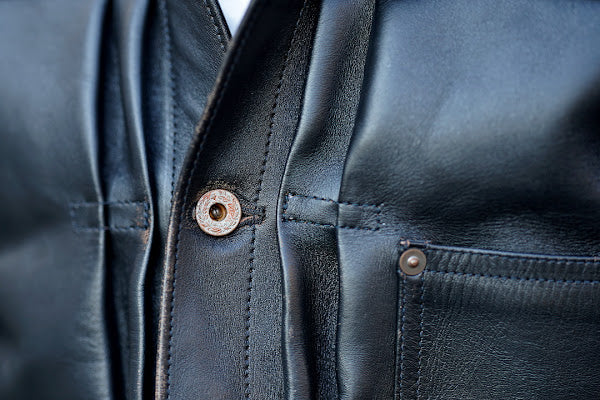 JELADO (ジェラード)　レザージャケット　JP94409　"44 Leather Jacket"　ブラック