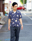 UES (ウエス)　ラマヤーナ・VネックTシャツ　65RV　ホワイト