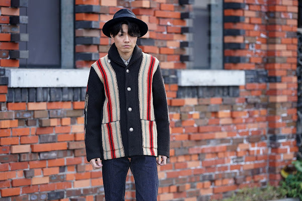 Dapper's (ダッパーズ)　クラシカルワイドブリムハット　1221　"Classic Rabbit Fur Hat"　ブラック