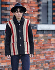 Dapper's (ダッパーズ)　クラシカルワイドブリムハット　1221　"Classic Rabbit Fur Hat"　ブラック