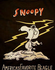 TAILOR TOYO (テーラー東洋) × PEANUTS (ピーナッツ)　スカTシャツ　TT79217　"SNOOPY"　ブラック
