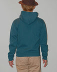 DELUXEWARE (デラックスウエア)　フルジップ・スウェットパーカー　SPZ-P　"FULLZIP PARKA PLAIN"　コバルトネイビー
