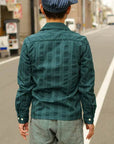 JELADO (ジェラード)　長袖オープンカラーシャツ　SG41150　"Westcoast Shirts (ウエストコーストシャツ)"　リバーグリーン