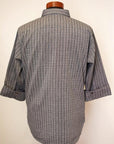 DALEE'S (ダリーズ)　6分袖ワークシャツ　"Raila (レイラ)"　...20s 3/5 SLEEVE　インディゴドギー