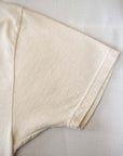 Dapper's (ダッパーズ)　半袖Tシャツ　1631　"Military Crew Neck Tee Standard Sewing Model"　オフホワイト/ブラック