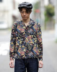 Dapper's (ダッパーズ)　レザーキャスケット　1669　"40’s Style Classic Horsehide Leather Casquette"　R.ブラック (ブラウンベース)