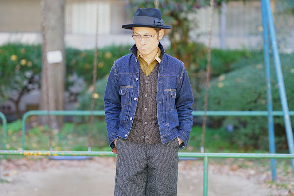 JELADO (ジェラード)　ジージャン　JP94406　"55Denim Jacket 406XX"　インディゴ・ワンウォッシュ