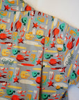 SUN SURF (サンサーフ)　半袖オープンシャツ　SS39099　"UNDER THE SEA" by MOOKIE　グレー