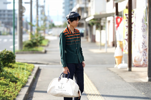 John Gluckow (ジョン・グラッコー)　セーラーズ・トランジット・バッグ　JG-B03　"Sailor's Transit Bag"　キナリ