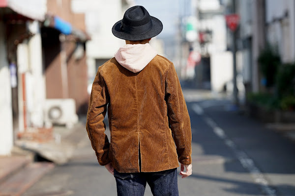 Dapper's (ダッパーズ)　クラシカルワイドブリムハット　1221　"Classic Rabbit Fur Hat"　ブラック