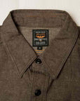 JELADO (ジェラード)　ワークシャツ　CT21112　"Naval Shirts"　スモークブラック