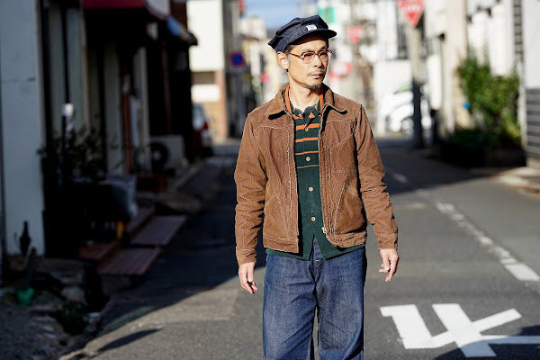 JELADO (ジェラード)　ワークキャップ　JP02647　"Buddy Work Cap"　インディゴデニム
