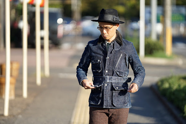 Dapper's (ダッパーズ)　クラシカルワイドブリムハット　1221　"Classic Rabbit Fur Hat"　ブラック