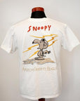 TAILOR TOYO (テーラー東洋) × PEANUTS (ピーナッツ)　スカTシャツ　TT79217　"SNOOPY"　ホワイト