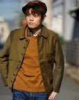 Dapper's (ダッパーズ)　レザーキャスケット　1515　"40’s Style Classic Horsehide Leather Casquette"　ブラウン