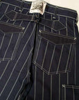 Dapper's (ダッパーズ)　ワークパンツ　1270　"Classical Railroader Work Pants"　インディゴウォバッシュ・ロープストライプ