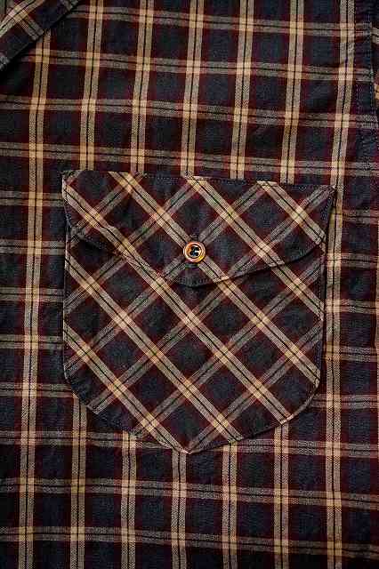 DALEE'S (ダリーズ)　長袖シャツ　"Romani (ロマーニ)"　...30s Boxy line shirt　マドラス
