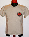 DELUXEWARE (デラックスウエア)/半袖Tシャツ/DLT-20/B.S.A/ミックスグレー