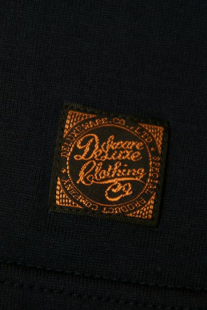 DELUXEWARE (デラックスウエア)　半袖Tシャツ　BRG-19A　"US EAGLE"　ブルーブラック