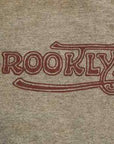 DELUXEWARE (デラックスウエア)　半袖リンガーTシャツ　S69D　"BROOKLYN"　Wミックスグレー