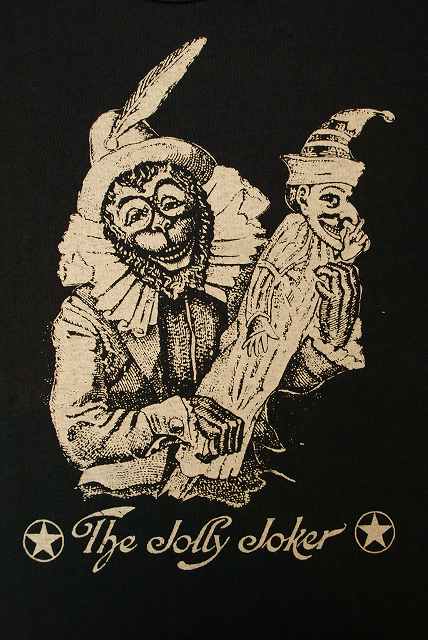 DALEE'S (ダリーズ)　半袖Tシャツ　AD18T-C　"JOKER"　ブルーブラック