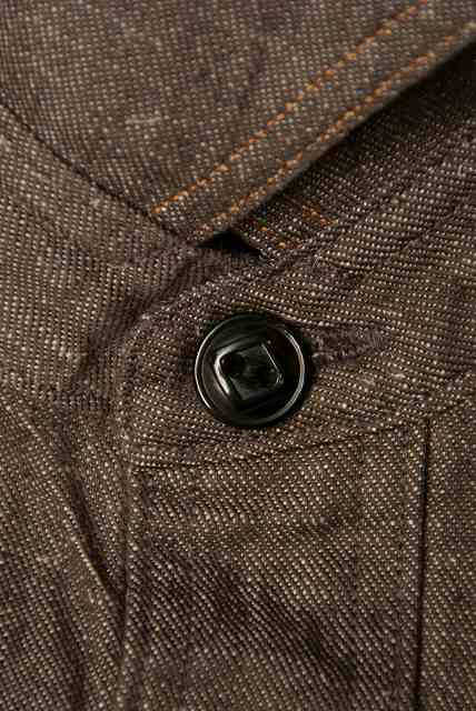 JELADO (ジェラード)　ワークシャツ　CT21112　"Naval Shirts"　スモークブラック