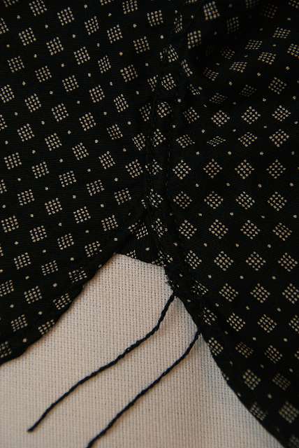 SUGAR CANE (シュガーケーン)　長袖ワークシャツ　SC28282　"4oz. SATEEN PRINT WORK SHIRT"　ブラック
