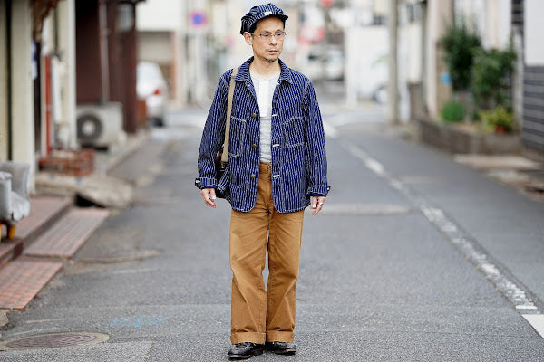JELADO (ジェラード)　ワークコート　AG11406　"Steelbeam Coat"　インディゴウォバッシュ