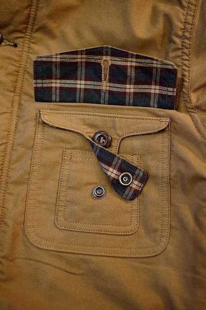 DALEE'S (ダリーズ)　フランネル・ボアジャケット　"GRAM JACKET (グラムジャケット)"　...1930s Hunt&amp;Work Jacket　カーキ