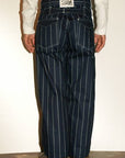 Dapper's (ダッパーズ)　ワークパンツ　1270　"Classical Railroader Work Pants"　インディゴウォバッシュ・ロープストライプ