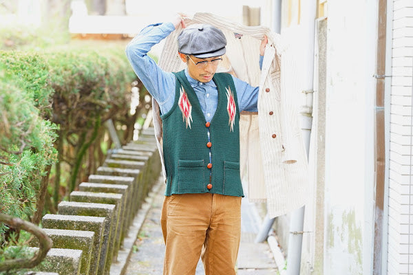 JELADO (ジェラード)　ワークシャツ　JP94112　"Smoker Shirt (スモーカーシャツ)"　インディゴシャンブレー