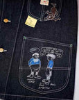 SUGAR CANE (シュガーケーン)　11oz.ブルーデニム・ワークコート　SC15449　"1920's CARTOON WORK COAT"　インディゴデニム・ワンウォッシュ
