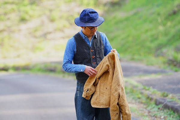 JELADO (ジェラード)　ワークシャツ　JP94112　"Smoker Shirt (スモーカーシャツ)"　インディゴシャンブレー
