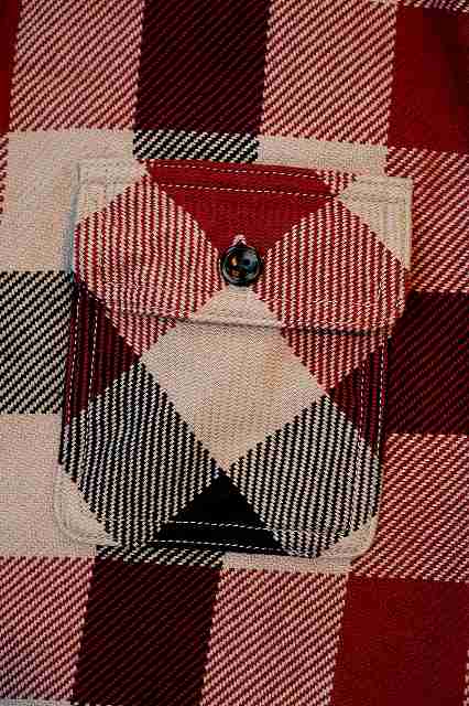 DELUXEWARE (デラックスウエア)　ネルシャツ　HV-00　"50s BUFFALO CHECK"　トリコ.A