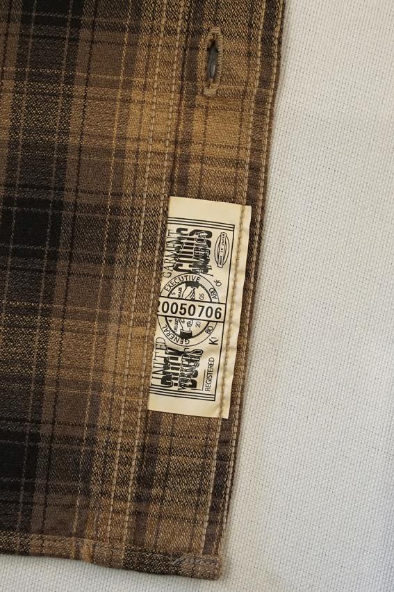 DALEE'S (ダリーズ)　長袖シャツ　"The Goat (ザ・ゴート)"　...20s Work.Shirt　マスタード