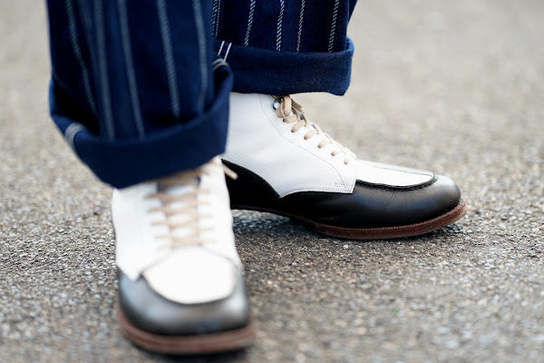 Dapper's (ダッパーズ)　ワークパンツ　1270　"Classical Railroader Work Pants"　インディゴウォバッシュ・ロープストライプ