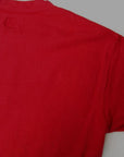 DALEE'S (ダリーズ)　6分袖ヘンリーネックTシャツ　"Rail Nit (レイルニット)"　...RAIL ROAD KNIT　レッド