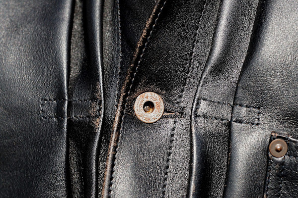JELADO (ジェラード)　レザージャケット　JP94409　"44 Leather Jacket"　ブラック