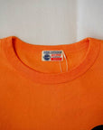 BUZZ RICKSON'S (バズリクソンズ) × PEANUTS (ピーナッツ)　長袖スヌーピーTシャツ　BR69277　"keep'em Flyin'"　オレンジ
