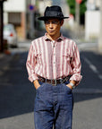 Dapper's (ダッパーズ)　クラシカルワイドブリムハット　1221　"Classic Rabbit Fur Hat"　ブラック