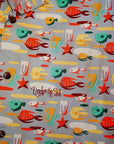SUN SURF (サンサーフ)　半袖オープンシャツ　SS39099　"UNDER THE SEA" by MOOKIE　グレー
