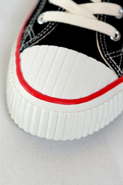 Dapper's (ダッパーズ)　キャンバススニーカー　1650　"Dappers Brand Canvas Sneakers Type Low Cut"　ブラック