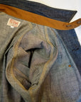 DELUXEWARE (デラックスウエア)　デニムシャツ　7640　"40S DENIM SHIRT"　インディゴ・ノンウォッシュ