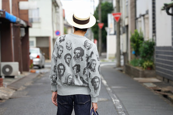 ADJUSTABLE COSTUME (アジャスタブルコスチューム)　ボーターハット (カンカン帽)　AHT-007　"Panama Boater Hat"　ダークブラウン