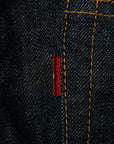 TCB (ティーシービー)　ジーンズ　"Pre-shrunk jeans (type 505)"　インディゴ・ワンウォッシュ
