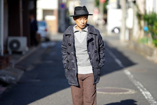 Dapper's (ダッパーズ)　ハイバックトラウザース　1600　"Classical Narrow Trousers Type Hi-Back"　ブリック/ブラック・クラシックチェック